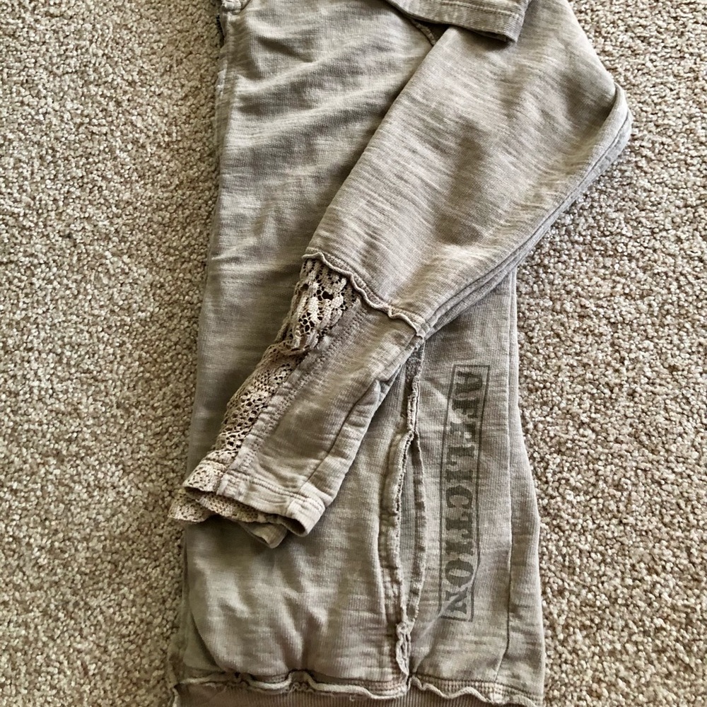 Affliction Zip up hoodie